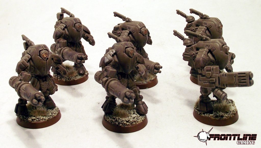 Tau Empire Elites Stealth BattleSuits Frontline Gaming