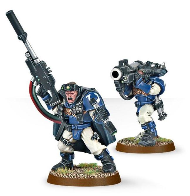 Space Marine Scouts Big Pack Heavy Bolter Pack