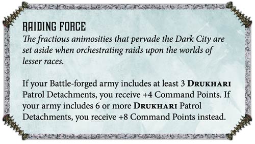 Image result for warhammer 40,000 detachments battle-forged 3 command points