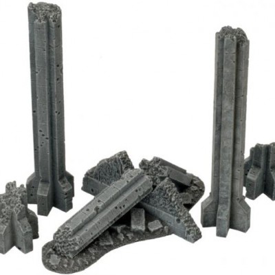 Gothic Ruined Coloumns