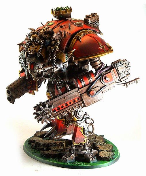 Khorne Daemonkin Review Lord Of War Chaos Knight Of Khorne Frontline Gaming