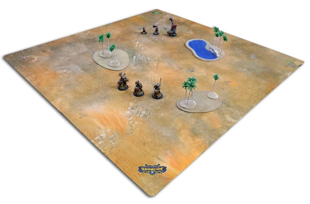 yellow warmahordes mat