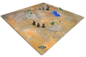 yellow warmahordes mat