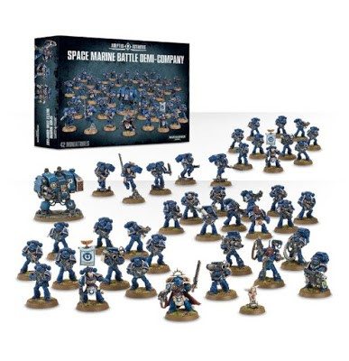 WARHAMMER EPIC 40K SPACE MARINE TROOPS AND TRANSPORTS