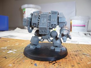 SPACE MARINES CLASSIC METAL DREADNOUGHT POWER PLANT 36B 