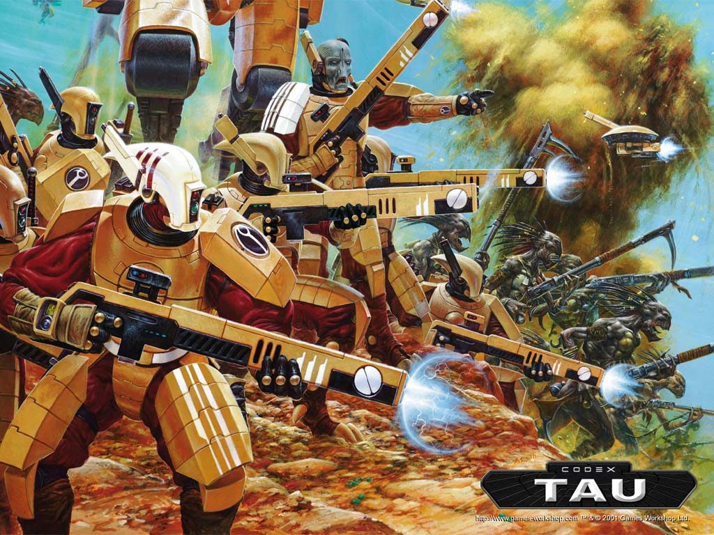 WARHAMMER 40K TAU TROOPS MANY UNITS TO CHOOSE FROM