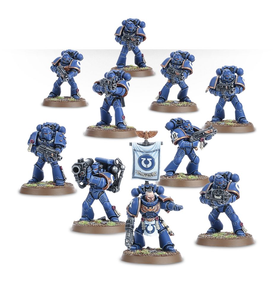 Space Marines Tactical Squad Bits/Parts 14 variants Head 