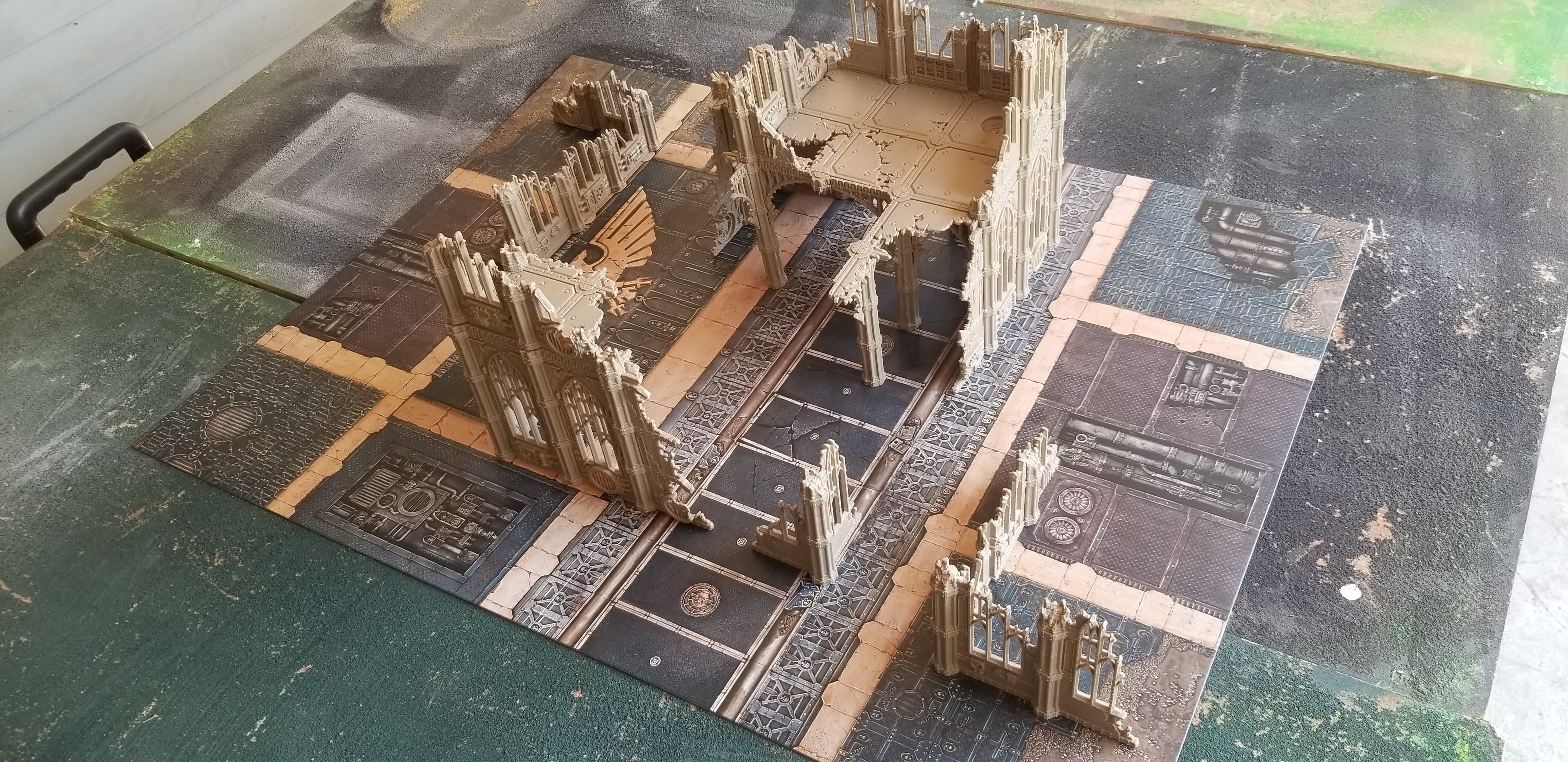 Ruins set Games Workshop Sector Imperialis Buildings 