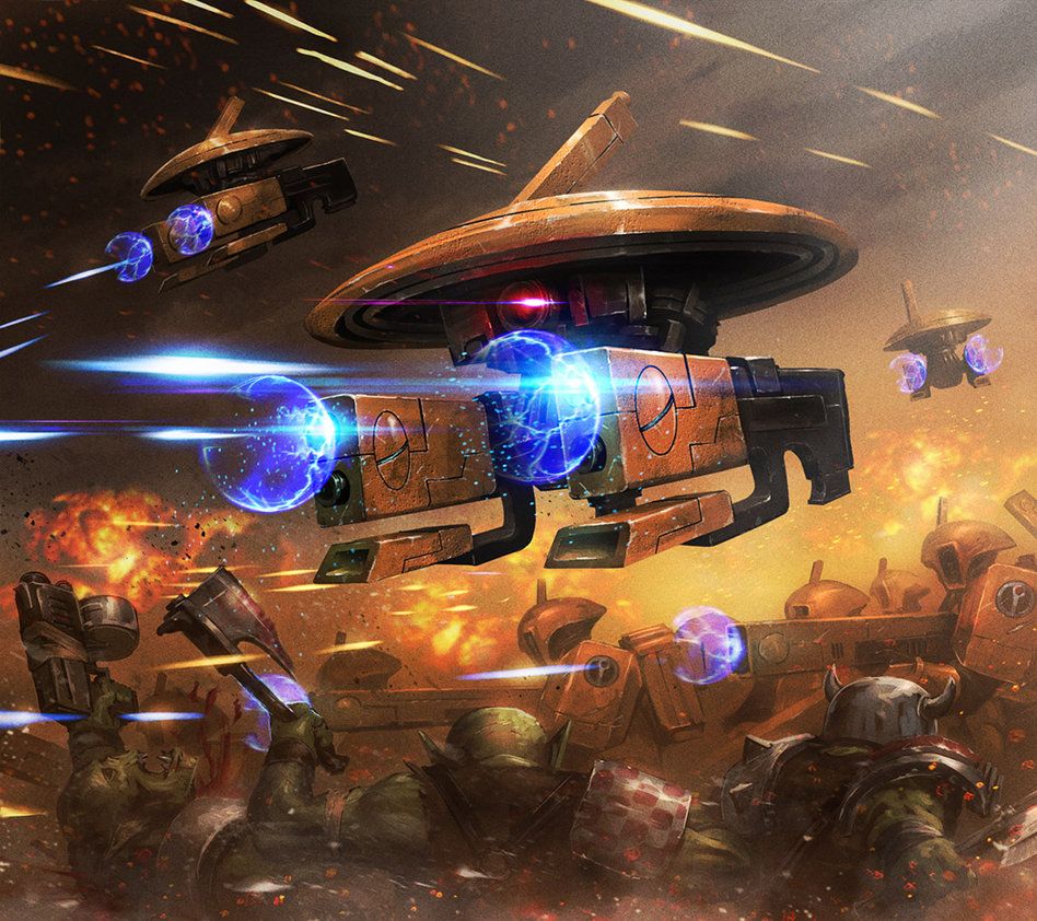 offentlig Jernbanestation Slud 9E Tau Codex Review: Fast Attack: Tactical Drones -