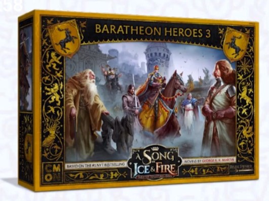 A Song of Ice & Fire Baratheon Heroes II Cortnay Penrose Card ASOIAF THG